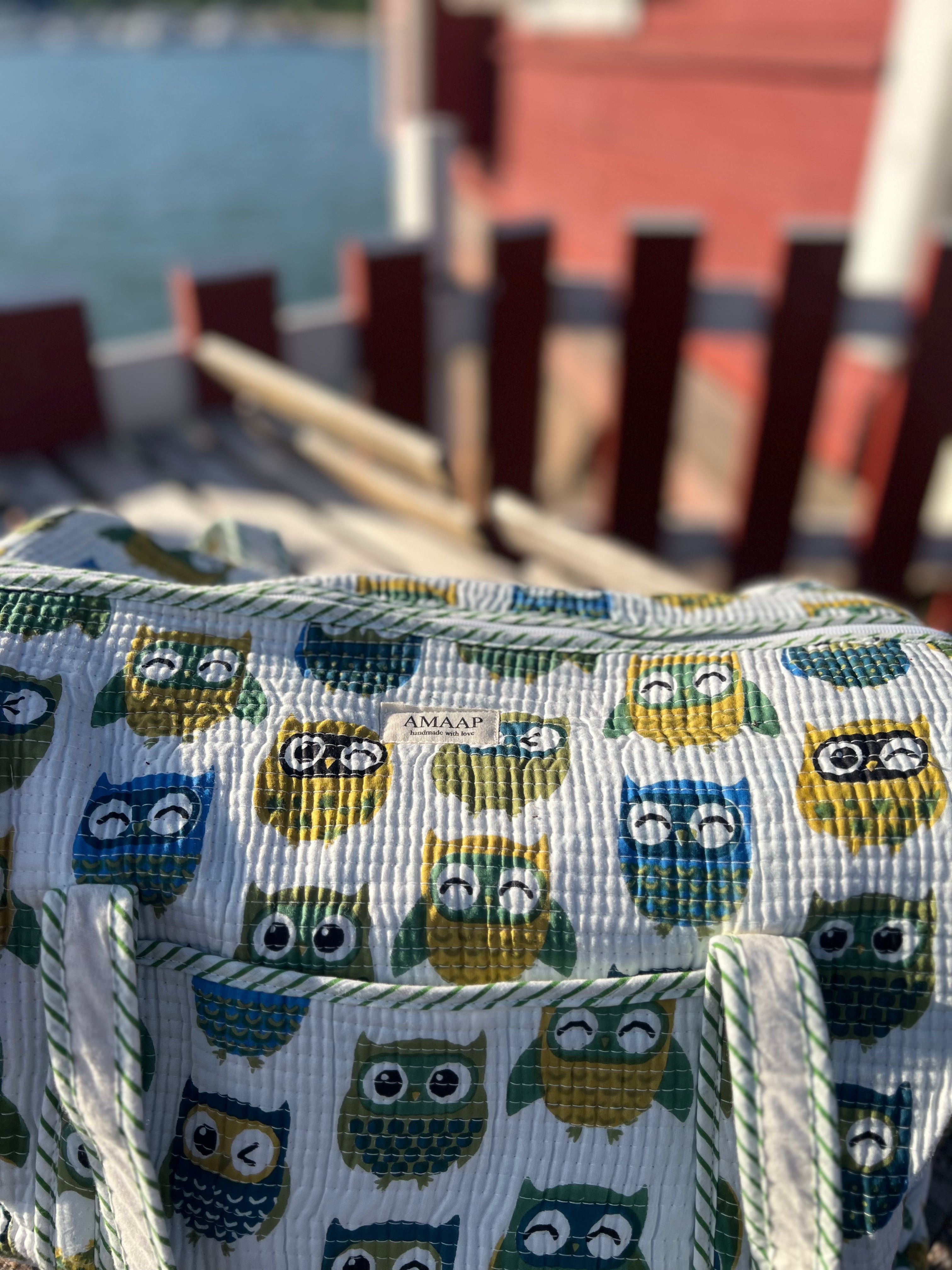 Owl Print Weekend Duffel bag