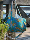 Blue Leopard Weekend Duffel Bag